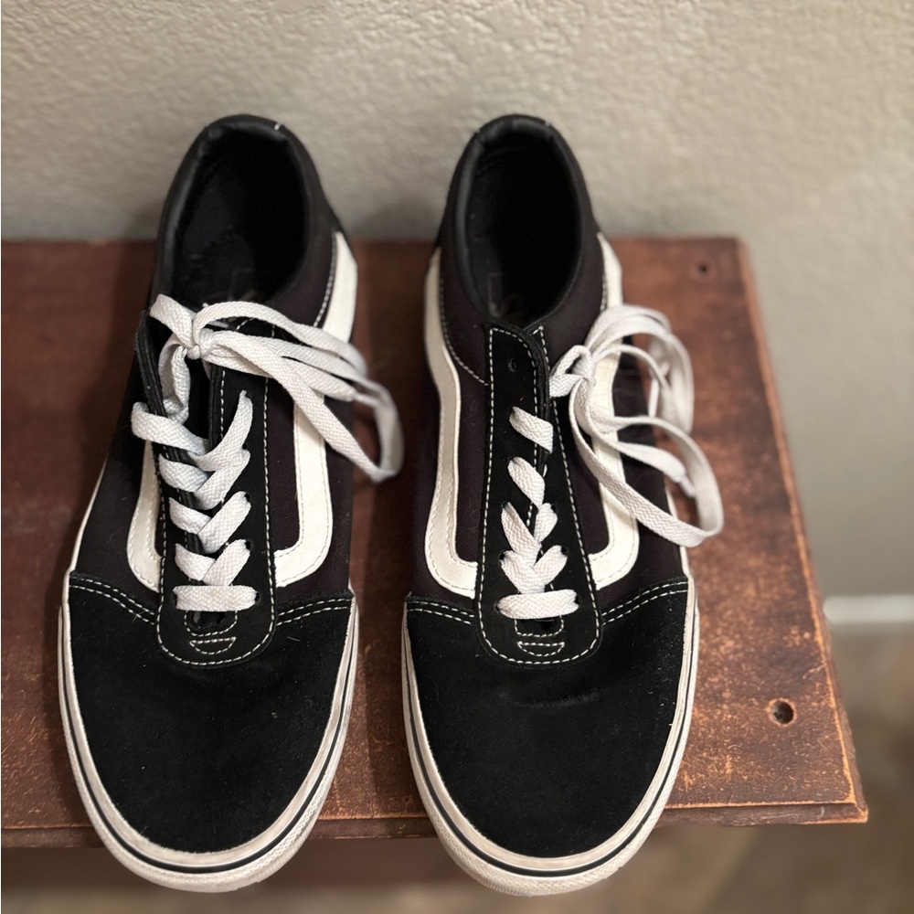 Vans Black and White Women's Sneakers